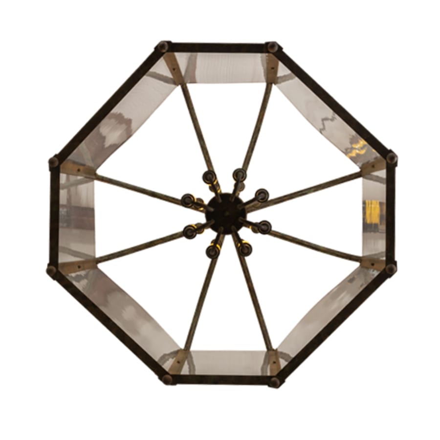 Meyda Tiffany Citadel 16 Light 46" Wide Taper Candle Pendant