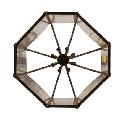 Meyda Tiffany Citadel 16 Light 46" Wide Taper Candle Pendant