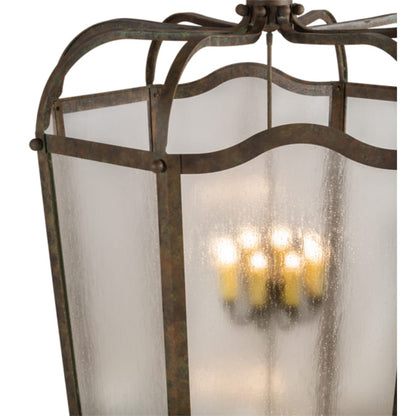 Meyda Tiffany Citadel 16 Light 46" Wide Taper Candle Pendant