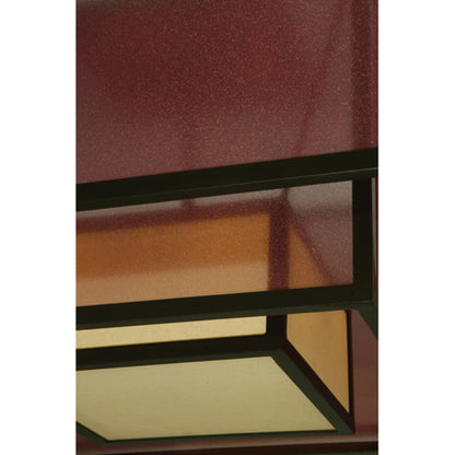 Meyda Tiffany Quadrato Umador 4 Light 51" Wide Semi-Flush Square Ceiling Fixture - Timeless Bronze Finish
