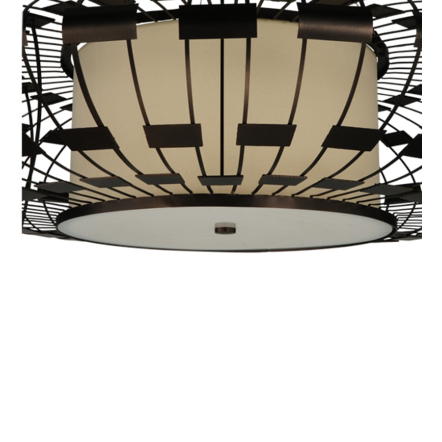 Meyda Tiffany Margo 3 Light 55" Wide Suspension Pendant