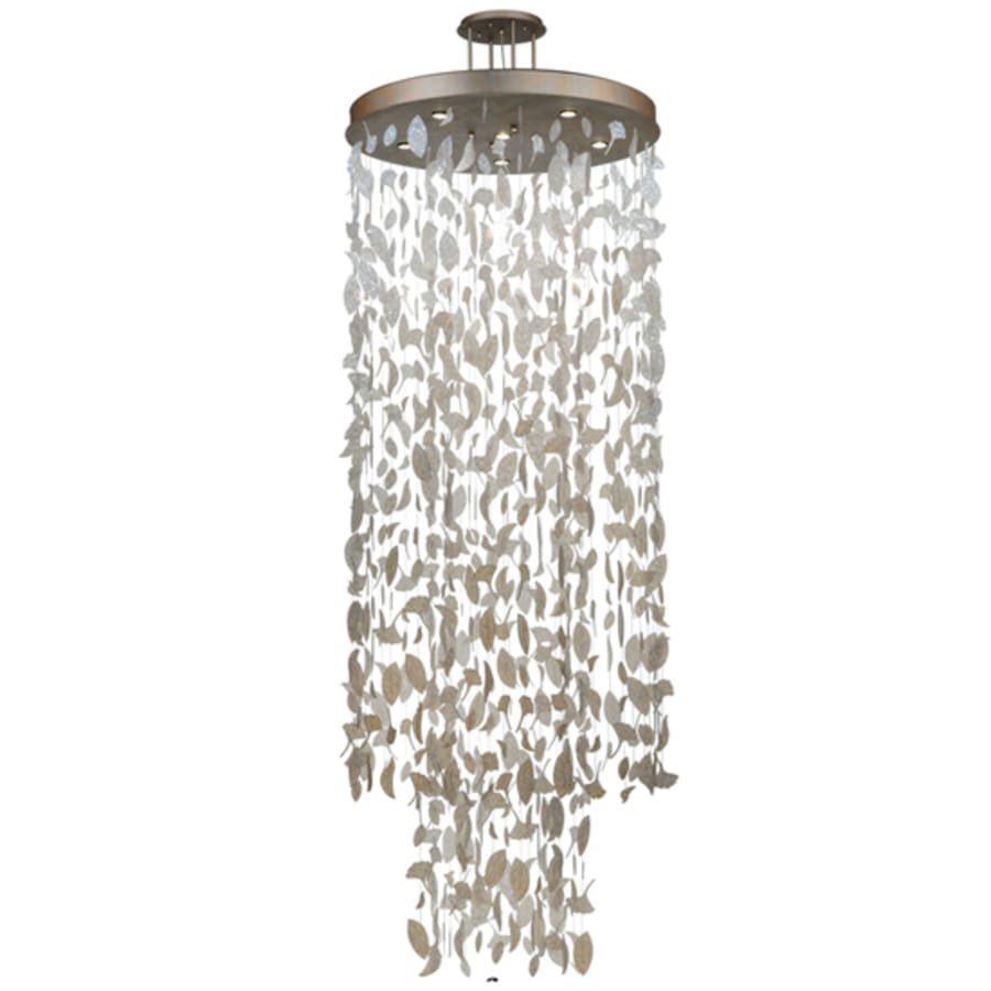 Meyda Tiffany Ginkgo Leaf 6 Light 44" Wide Pendant