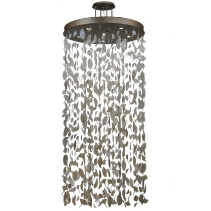 Meyda Tiffany Ginkgo Leaf 6 Light 44" Wide Pendant