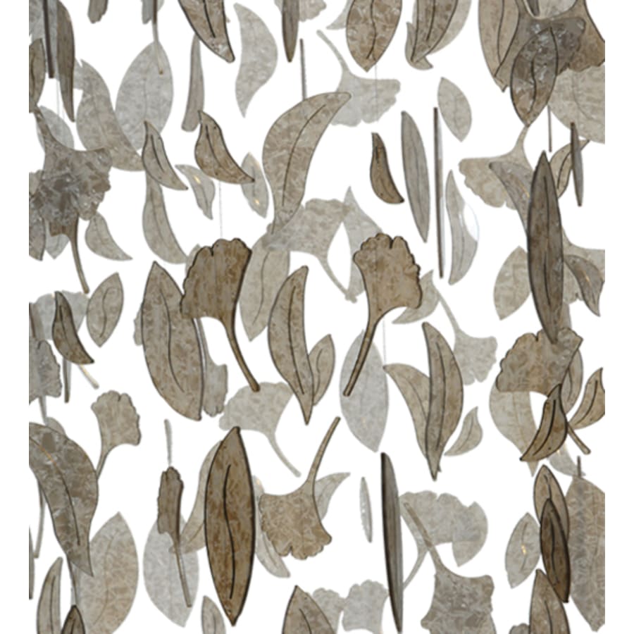 Meyda Tiffany Ginkgo Leaf 6 Light 44" Wide Pendant