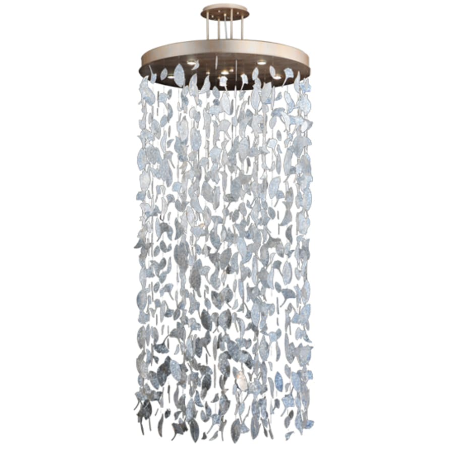 Meyda Tiffany Ginkgo Leaf 6 Light 44" Wide Pendant