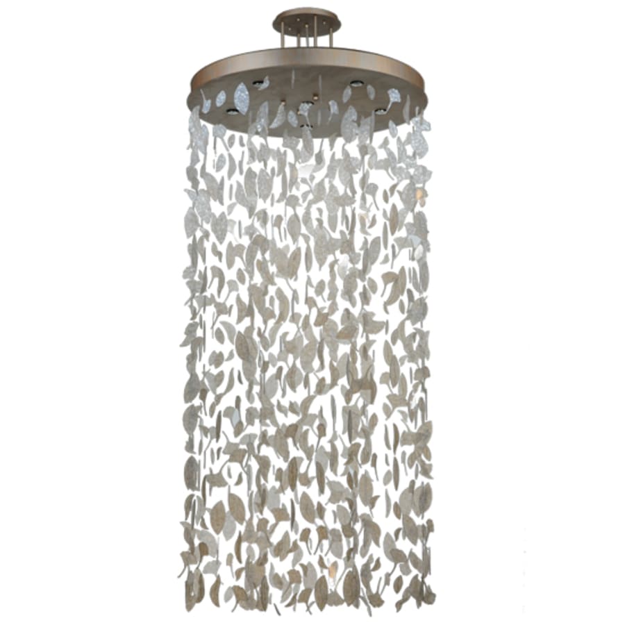 Meyda Tiffany Ginkgo Leaf 6 Light 44" Wide Pendant