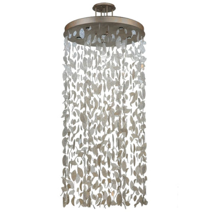 Meyda Tiffany Ginkgo Leaf 6 Light 44" Wide Pendant