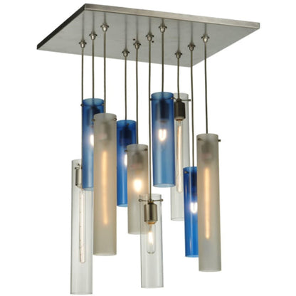 Meyda Tiffany Cilindro 4 Light 24" Wide Multi Light Pendant