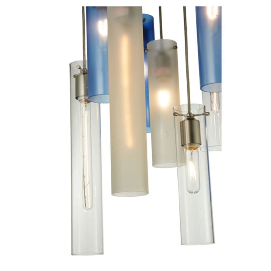 Meyda Tiffany Cilindro 4 Light 24" Wide Multi Light Pendant