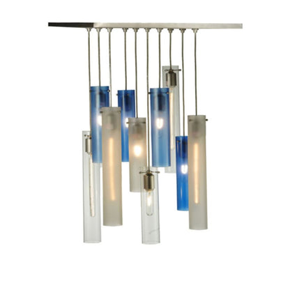 Meyda Tiffany Cilindro 4 Light 24" Wide Multi Light Pendant