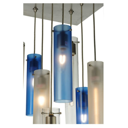 Meyda Tiffany Cilindro 4 Light 24" Wide Multi Light Pendant
