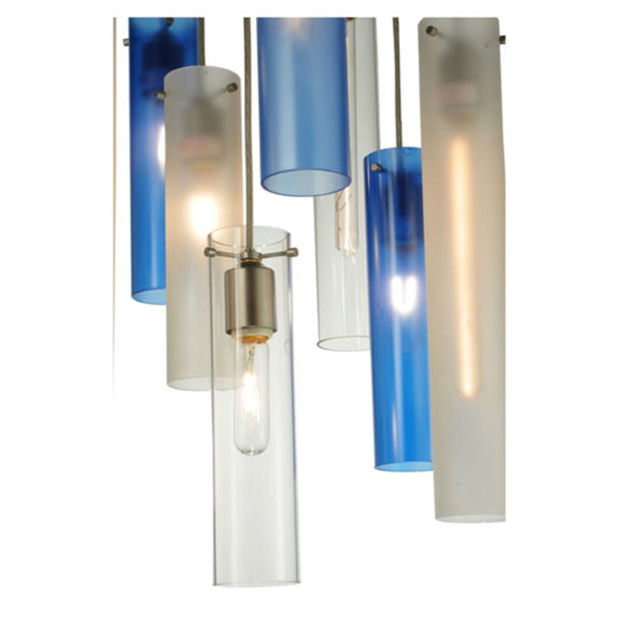 Meyda Tiffany Cilindro 4 Light 24" Wide Multi Light Pendant