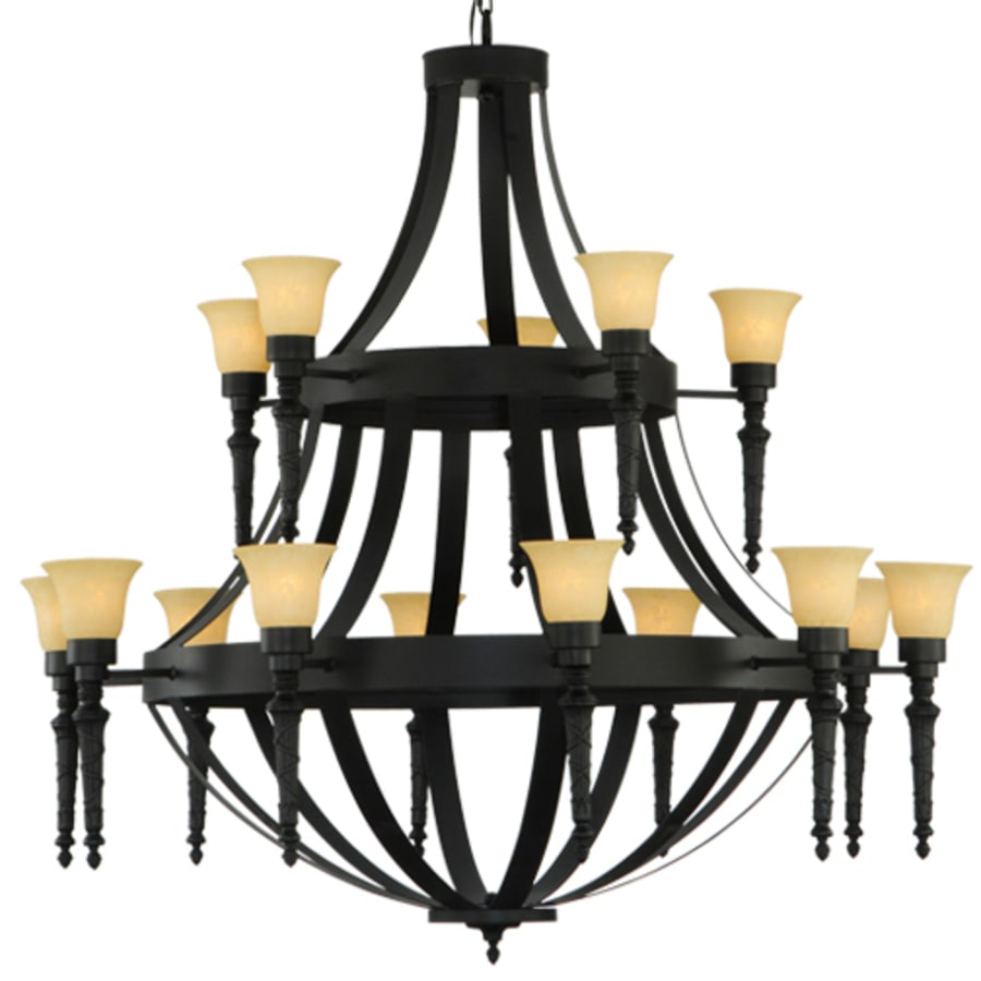 Meyda Tiffany Pontoise 15 Light 60" Wide Chandelier