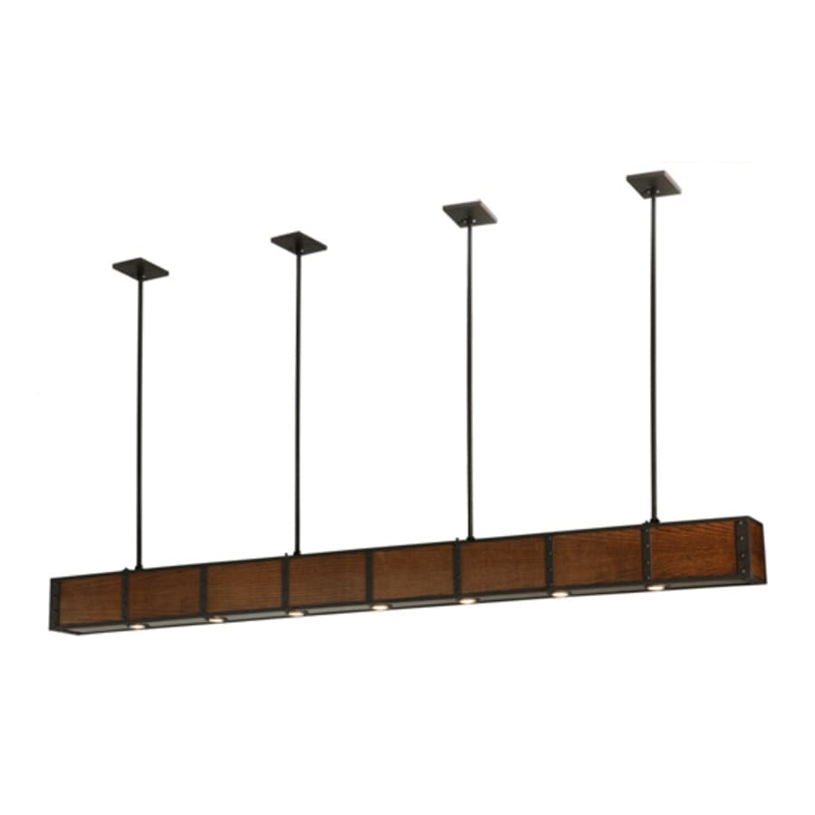 Meyda Tiffany Giradeau 7 Light 96" Wide Linear Pendant