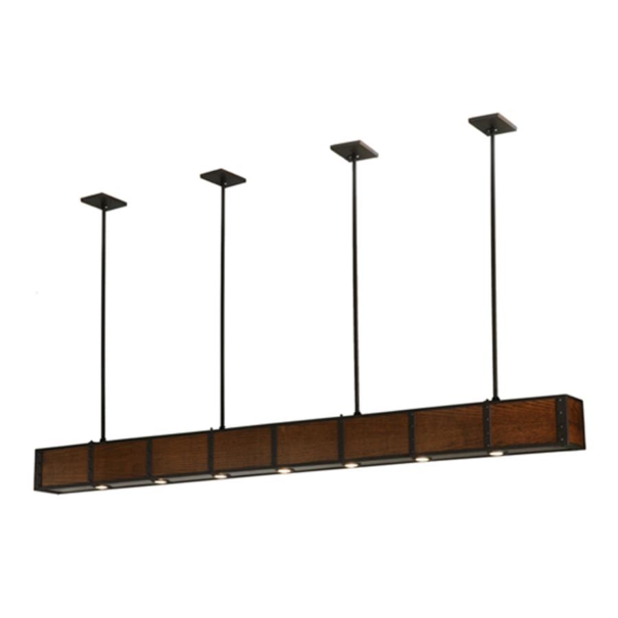 Meyda Tiffany Giradeau 7 Light 96" Wide Linear Pendant