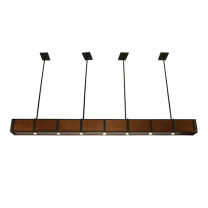 Meyda Tiffany Giradeau 7 Light 96" Wide Linear Pendant