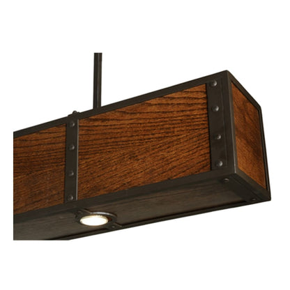 Meyda Tiffany Giradeau 7 Light 96" Wide Linear Pendant