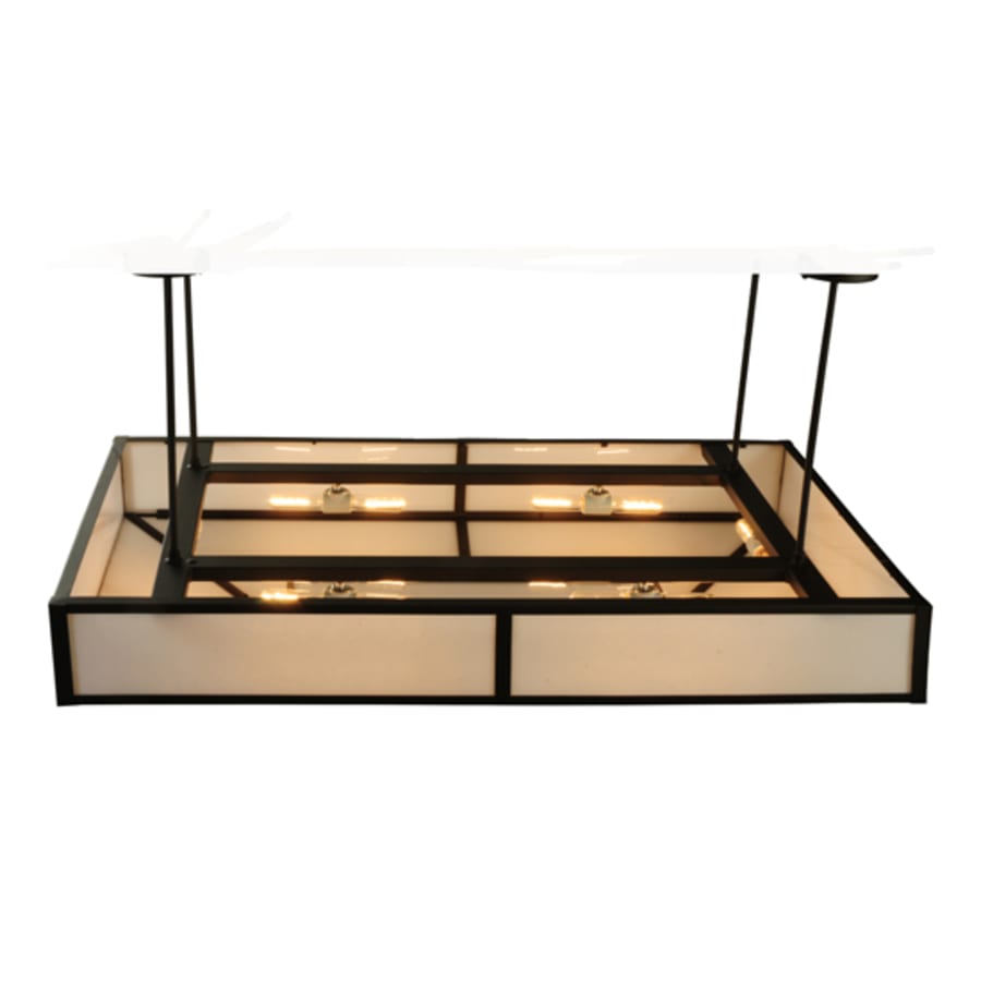 Meyda Tiffany Meyer BBQ 12 Light 54" Wide Linear Pendant