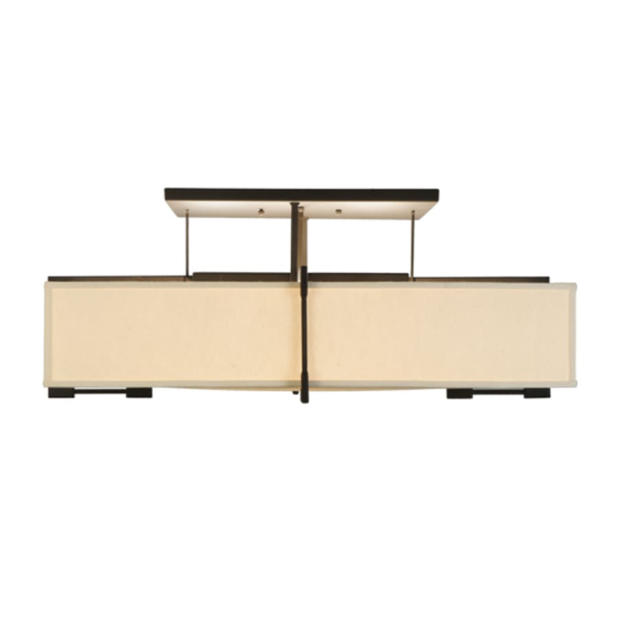 Meyda Tiffany Quadrato Massage 8 Light 55" Wide Semi-Flush Square Ceiling Fixture
