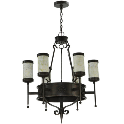Meyda Tiffany Lorenzo 6 Light 30" Wide Chandelier
