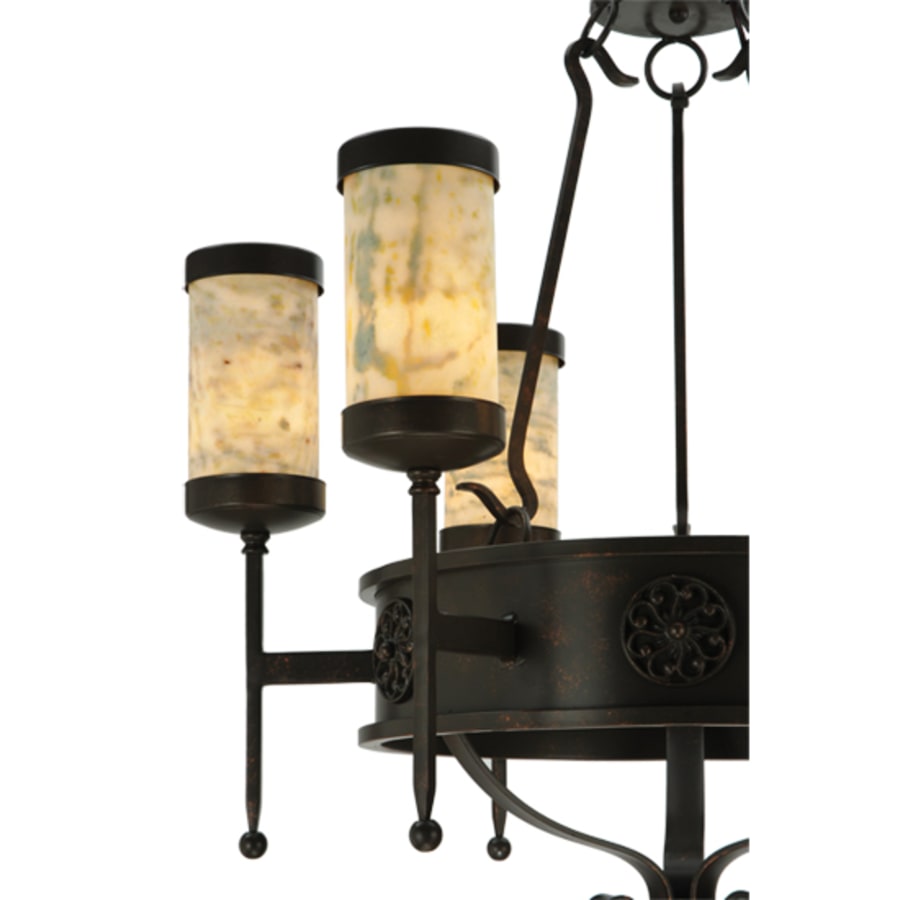 Meyda Tiffany Lorenzo 6 Light 30" Wide Chandelier