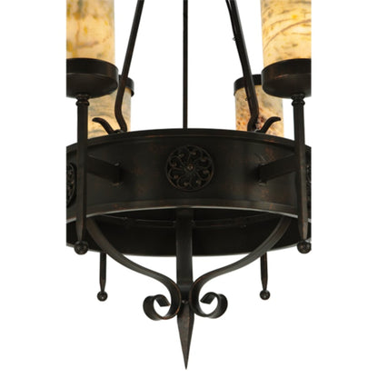 Meyda Tiffany Lorenzo 6 Light 30" Wide Chandelier