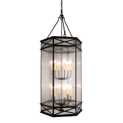 Meyda Tiffany Gina 12 Light 27" Wide Taper Candle Pendant