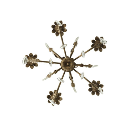 Meyda Tiffany Chantilly 5 Light 24" Wide Crystal Candle Style Chandelier