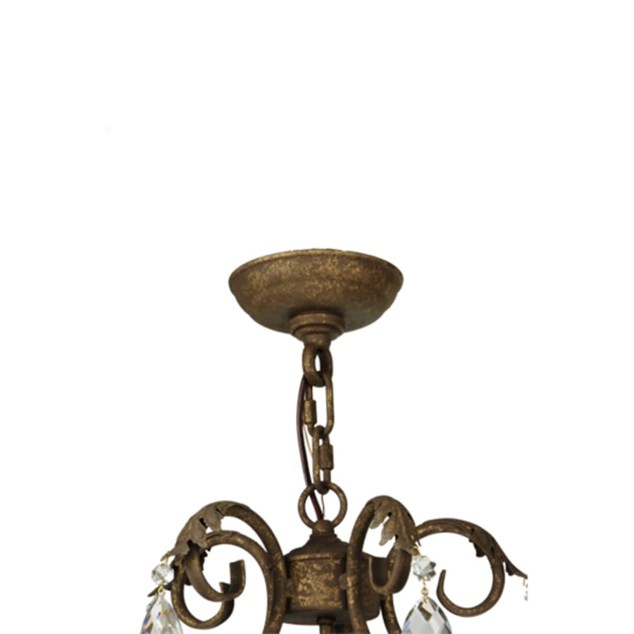 Meyda Tiffany Chantilly 5 Light 24" Wide Crystal Candle Style Chandelier