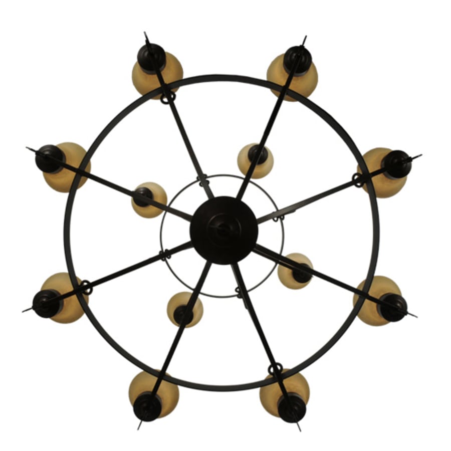Meyda Tiffany Savino 12 Light 46" Wide Chandelier