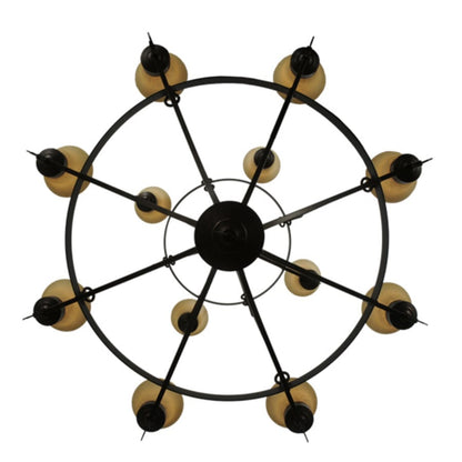 Meyda Tiffany Savino 12 Light 46" Wide Chandelier