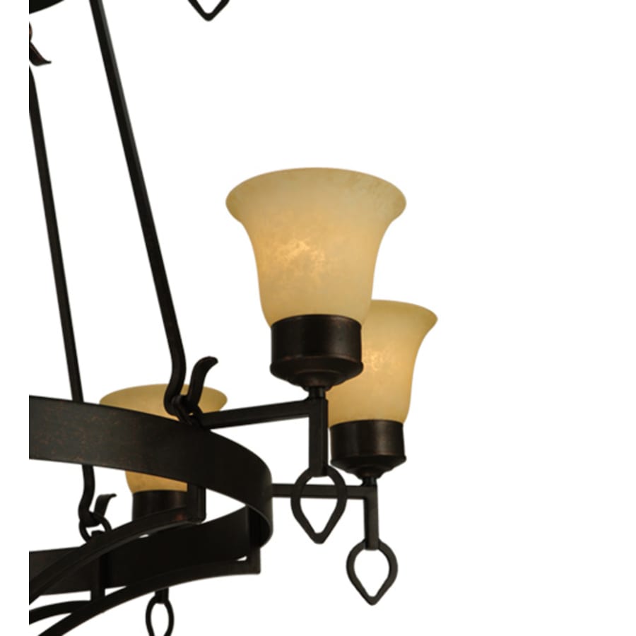 Meyda Tiffany Savino 12 Light 46" Wide Chandelier