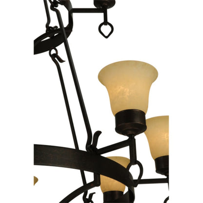 Meyda Tiffany Savino 12 Light 46" Wide Chandelier
