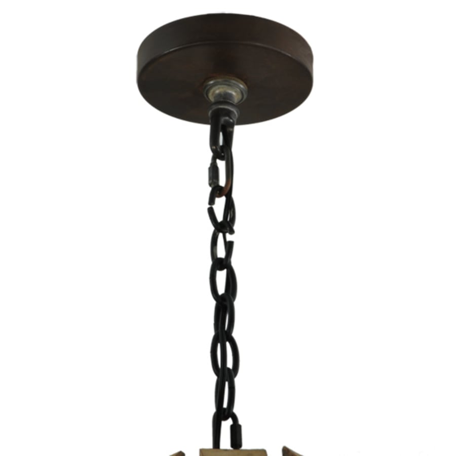 Meyda Tiffany Barrel Stave Madera 8 Light 50" Wide Taper Candle Style Chandelier