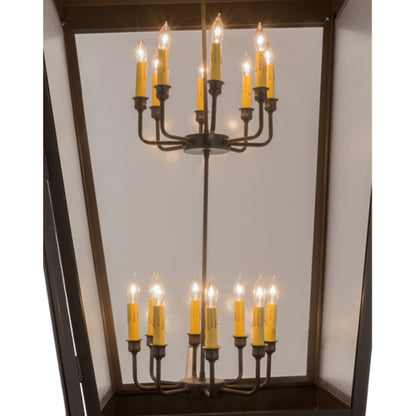 Meyda Tiffany Madeline 16 Light 46" Wide Taper Candle Pendant