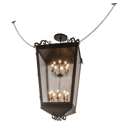 Meyda Tiffany Madeline 16 Light 46" Wide Taper Candle Pendant