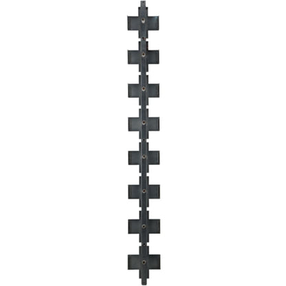 Meyda Tiffany Ice Cube 8 Light 78" Wide Linear Chandelier