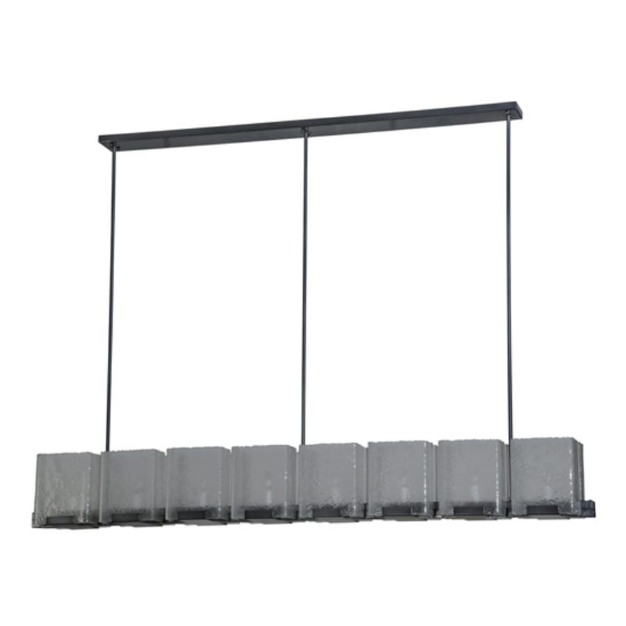 Meyda Tiffany Ice Cube 8 Light 78" Wide Linear Chandelier