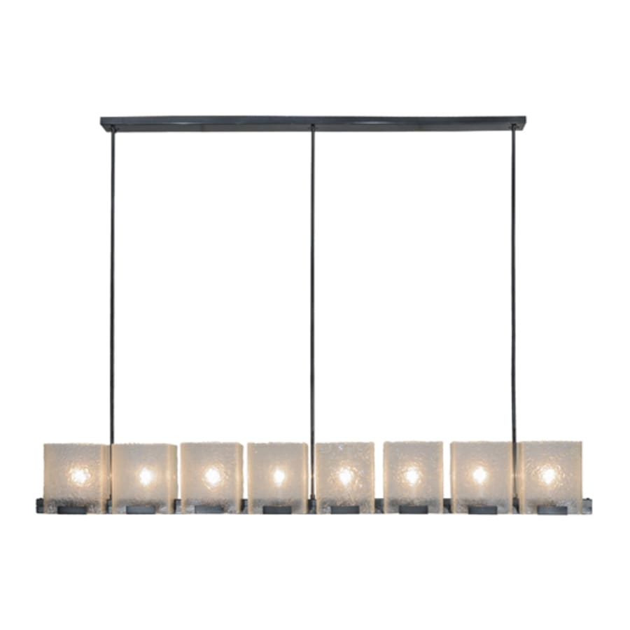 Meyda Tiffany Ice Cube 8 Light 78" Wide Linear Chandelier
