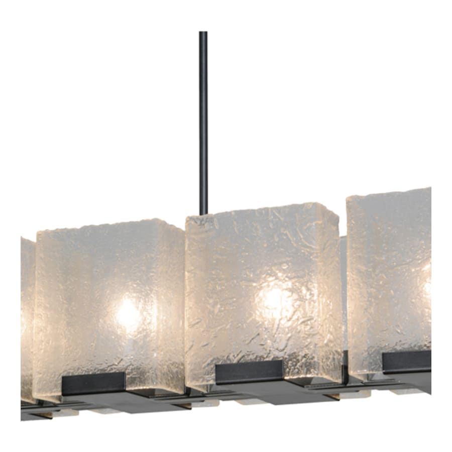 Meyda Tiffany Ice Cube 8 Light 78" Wide Linear Chandelier