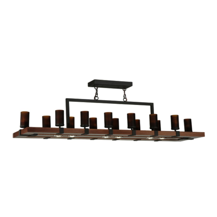 Meyda Tiffany Grand Terrace 20 Light 72" Wide Wrought Iron Candle Style Chandelier