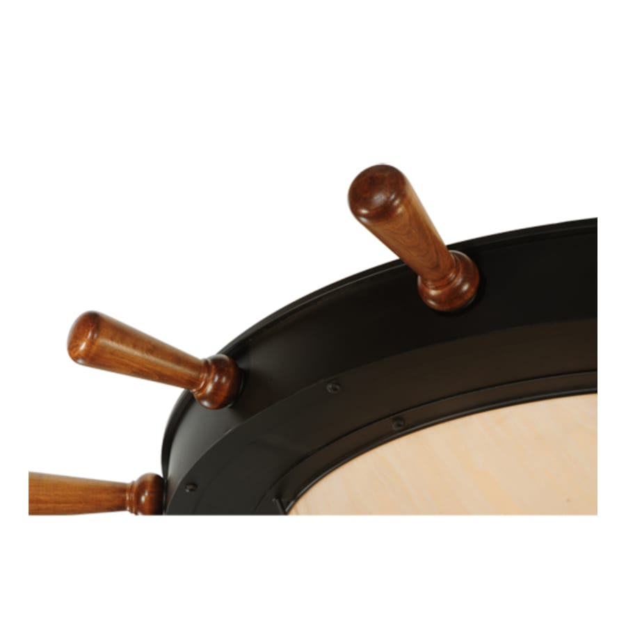 Meyda Tiffany Nautical 12 Light 74" Wide Flush Mount Bowl Ceiling Fixture - Oil Rubbed Bronze Finish