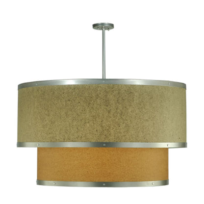 Meyda Tiffany Cilindro 6 Light 36" Wide Pendant