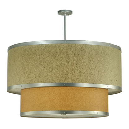 Meyda Tiffany Cilindro 6 Light 36" Wide Pendant