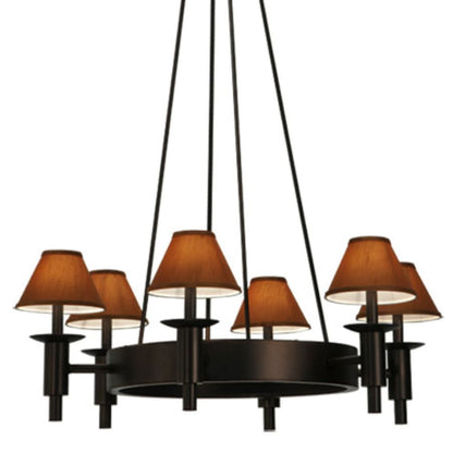 Meyda Tiffany Calais 6 Light 36" Wide Chandelier
