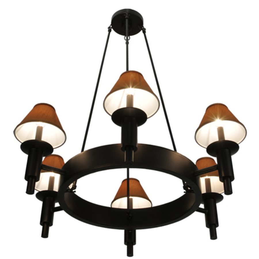 Meyda Tiffany Calais 6 Light 36" Wide Chandelier