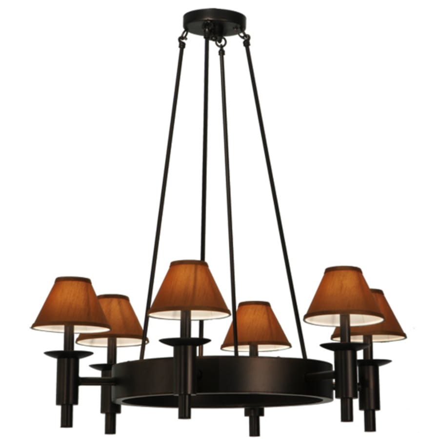 Meyda Tiffany Calais 6 Light 36" Wide Chandelier