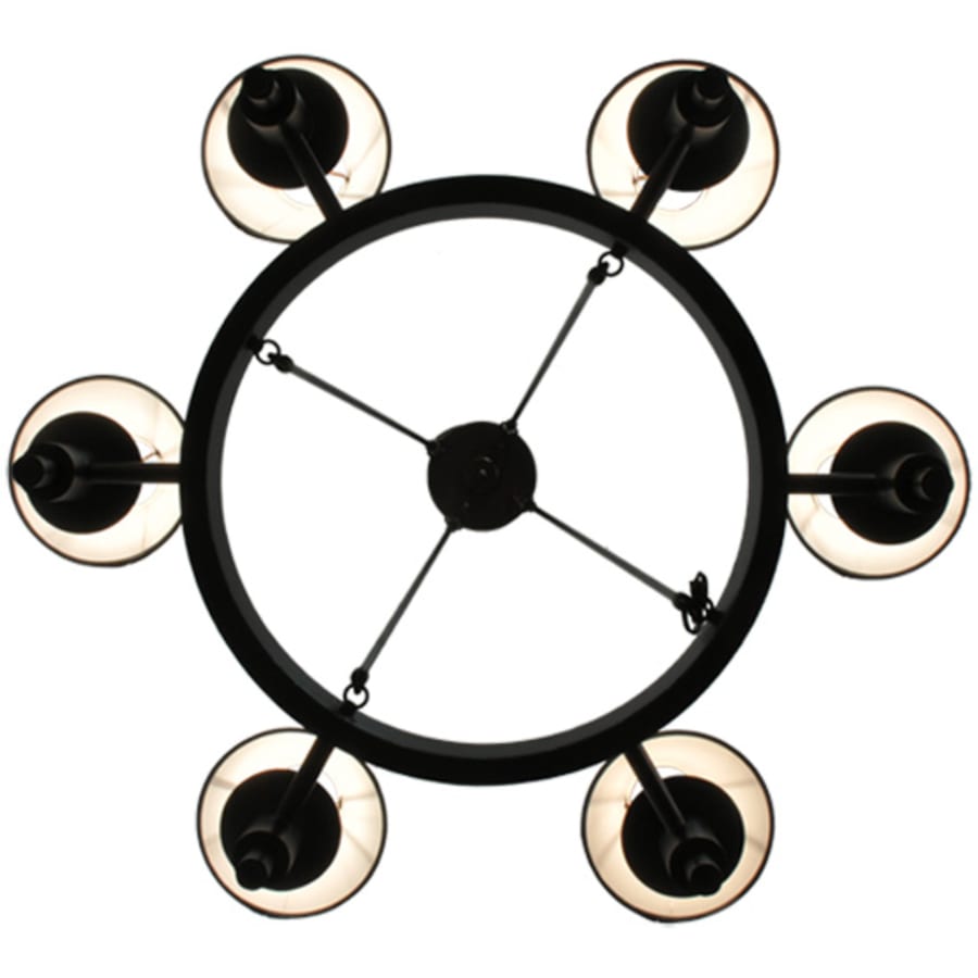 Meyda Tiffany Calais 6 Light 36" Wide Chandelier