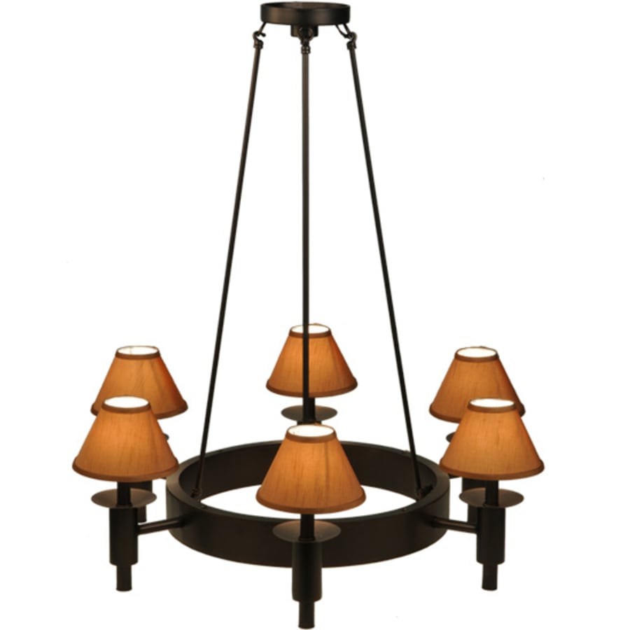 Meyda Tiffany Calais 6 Light 36" Wide Chandelier