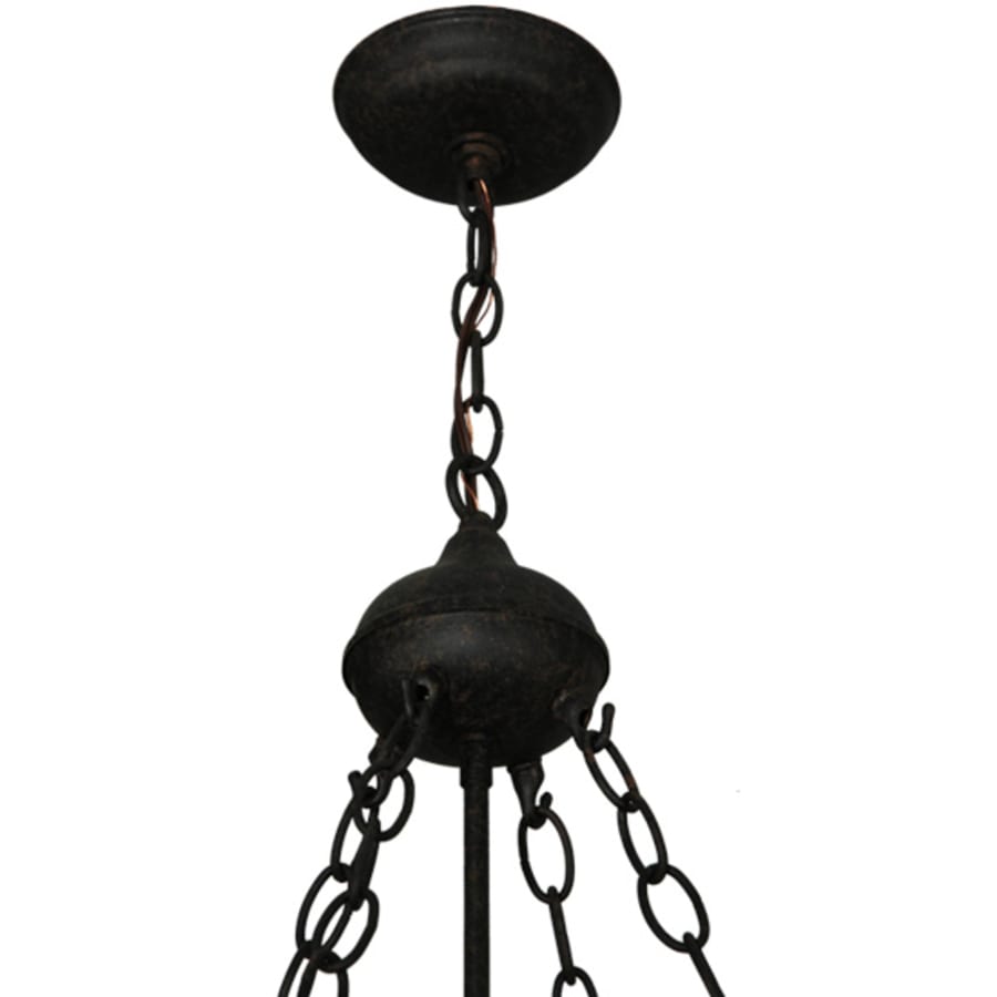 Meyda Tiffany Whispering Pines 4 Light 24" Wide Pendant
